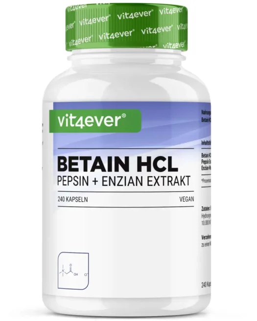 Vit4ever <br>Betaina HCL - 240 capsule