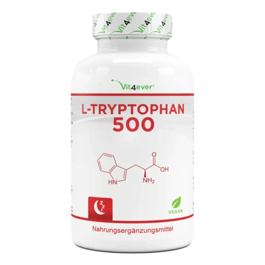 Vit4ever <br>L-Tryptophan - 365 Kapseln