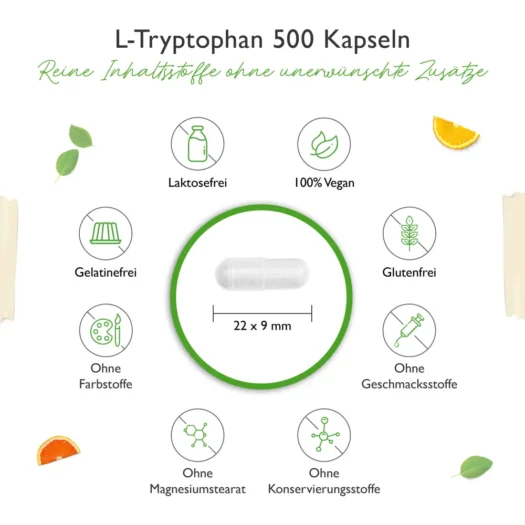 Vit4ever <br>L-Tryptophan - 365 Kapseln - immagine 3