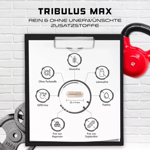 GEN <br>Tribulus Max - 180 Kapseln – Bild 3