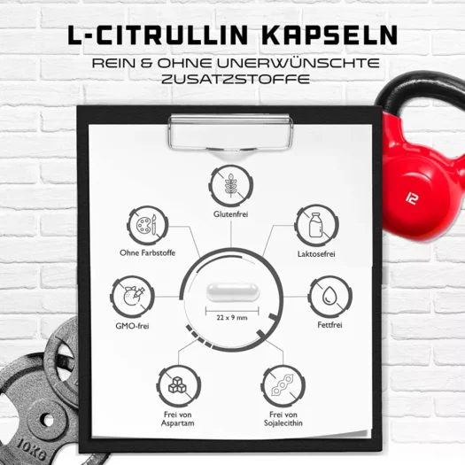 GEN <br>L-Citrullin Ultra - 365 Kapseln – Bild 3