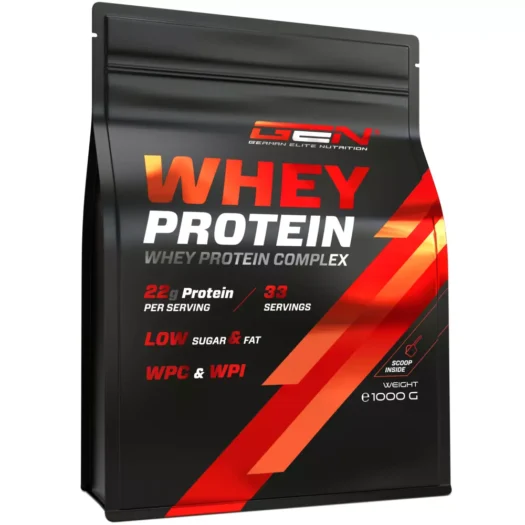 GEN <br>Whey Protein Komplex - 1000 g - verschiedene Sorten