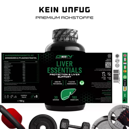 GEN <br>Liver Essentials - 180 Kapseln – Bild 3