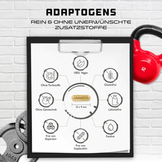 GEN <br>Adaptogene Anti-stress & Cortisol Control - 120 cápsulas - Image 5