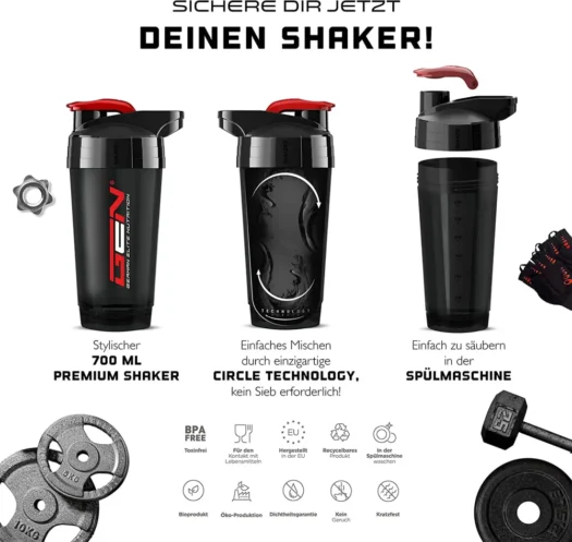 GEN <br>Premium Shaker - 700 ml – Bild 2