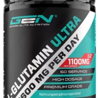 GEN <br>L-Glutamine - 365 capsules