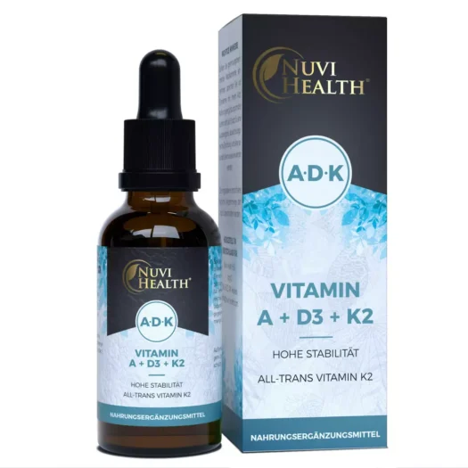 Nuvi Health <br>Vitamin A + D3 + K2 Tropfen - 50 ml