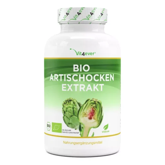 Vit4ever <br>Bio Artischocken Extrakt - 240 Kapseln