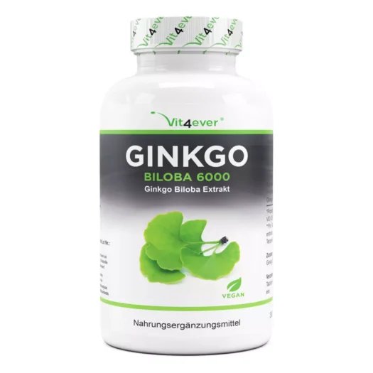 Vit4ever <br>Ginkgo Biloba 50:1 Extrakt - 365 Tabletten