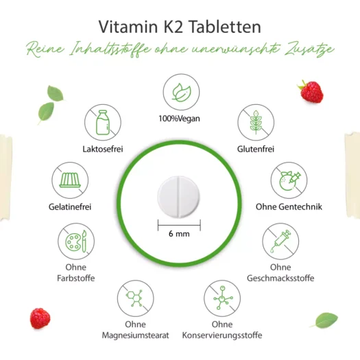 Vit4ever <br>Vitamin K2 MK-7 - 365 Tabletten – Image 3