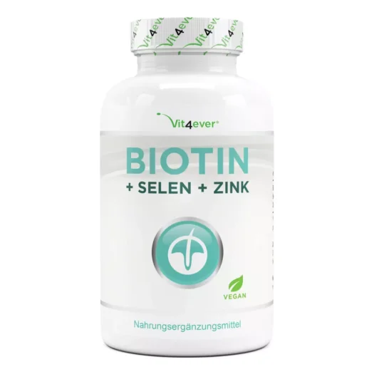 Vit4ever <br>Biotin + Selen + Zink - 365 Tabletten