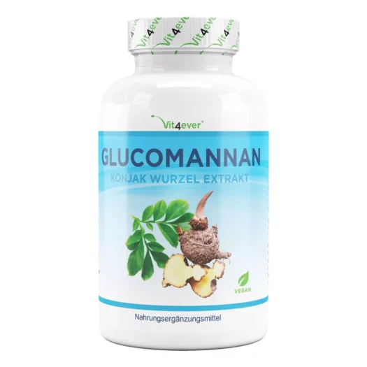 Vit4ever <br>Glucomannan - 180 Kapseln