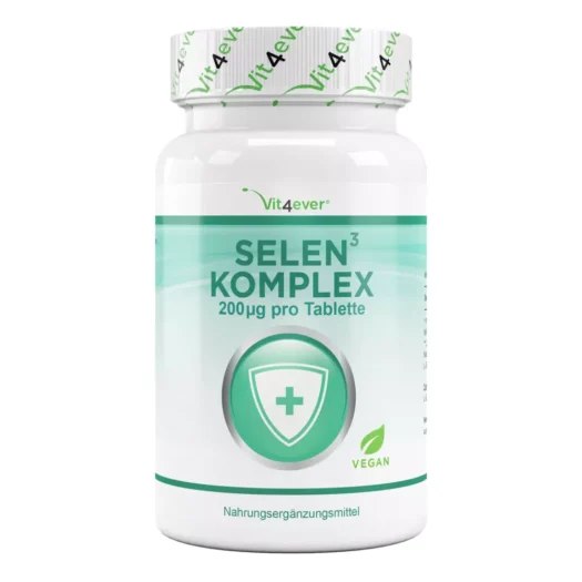 Vit4ever <br>Selen 3-fach Komplex - 365 Tabletten