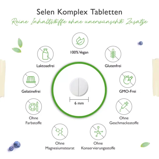 Vit4ever <br>Selen 3-fach Komplex - 365 Tabletten - Image 4