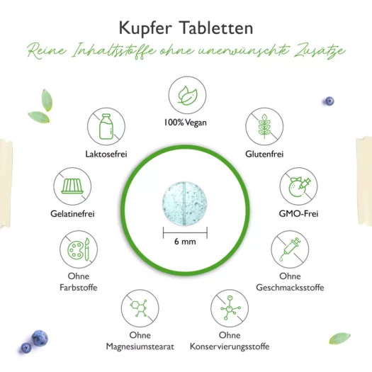 Vit4ever <br>Kupfer - 365 Tabletten - Image 3