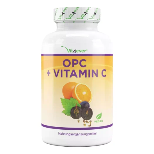 Vit4ever <br>OPC + Vitamin C - 240 Kapseln