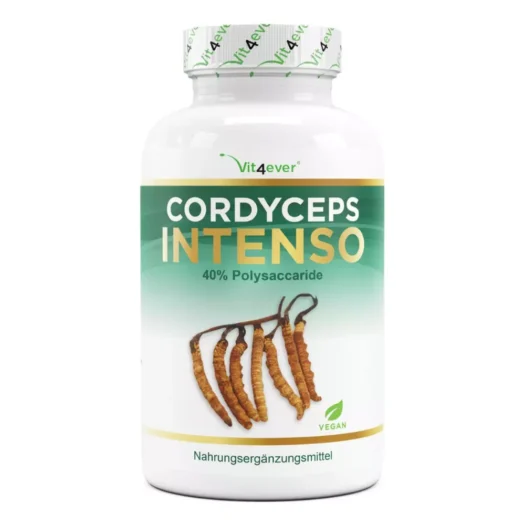 Vit4ever <br>Cordyceps Intenso Extrakt - 180 Kapseln