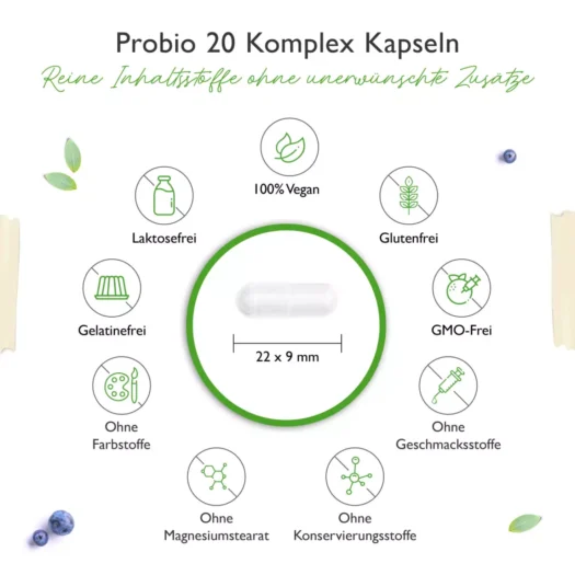 Vit4ever <br>Bio Probio 20 Komplex - 180 Kapseln - Image 4