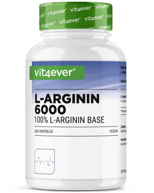 Vit4ever <br>L-Arginin Intenso - 365 Kapseln