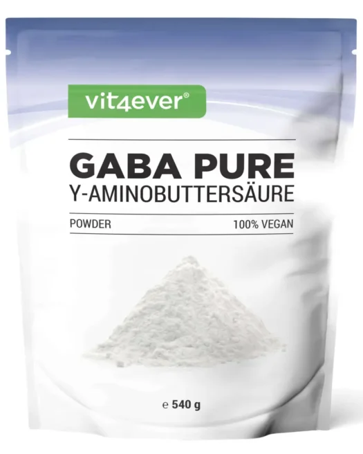 Vit4ever <br>GABA Gamma-Aminobuttersäure - 540 g