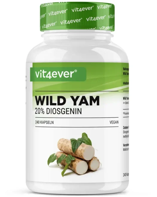 Vit4ever <br>Wild Yam - 240 Kapseln