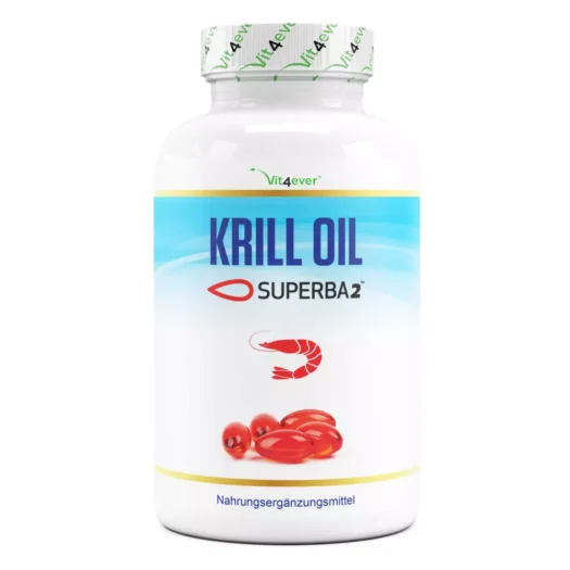 Vit4ever <br>Krill Öl - 120 Kapseln