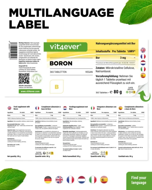 Vit4ever <br>Boro - 365 compresse - immagine 3