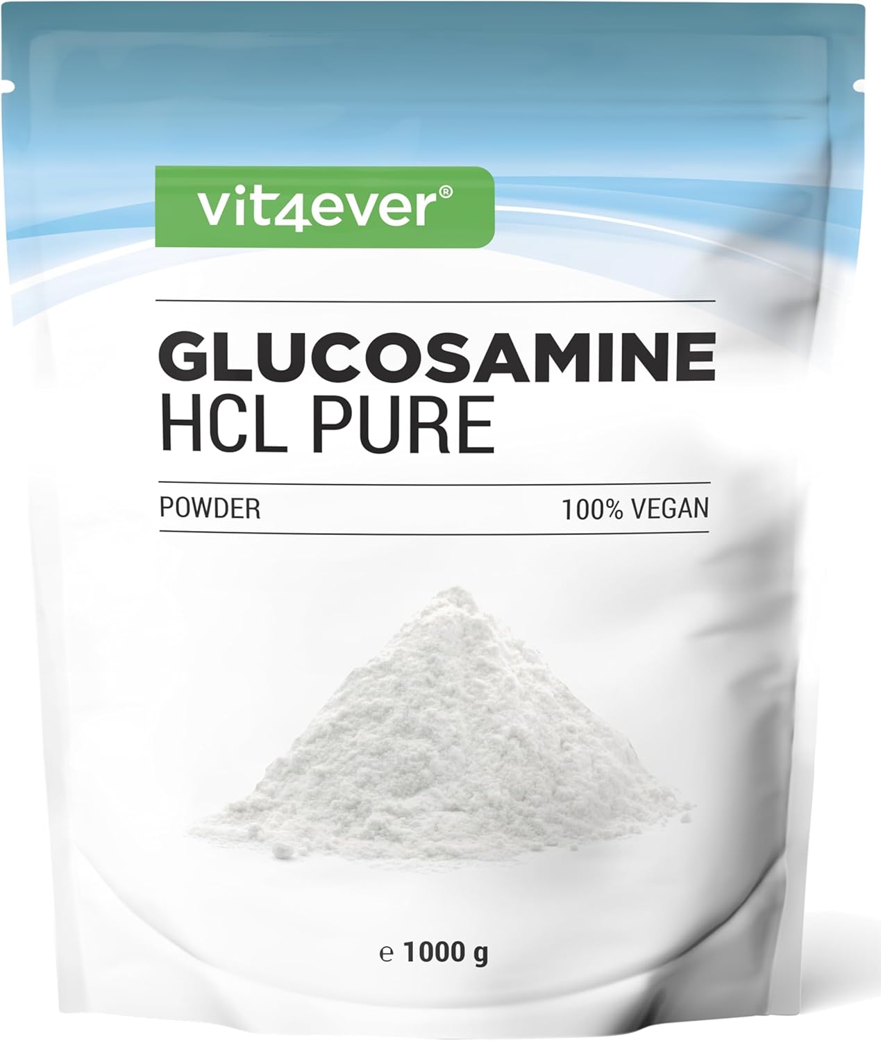 Vit4ever <br>Glukozamina HCL - 1000 g