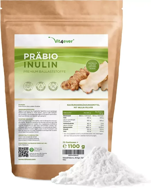 Vit4ever <br>Präbio Inulin - 1100 g