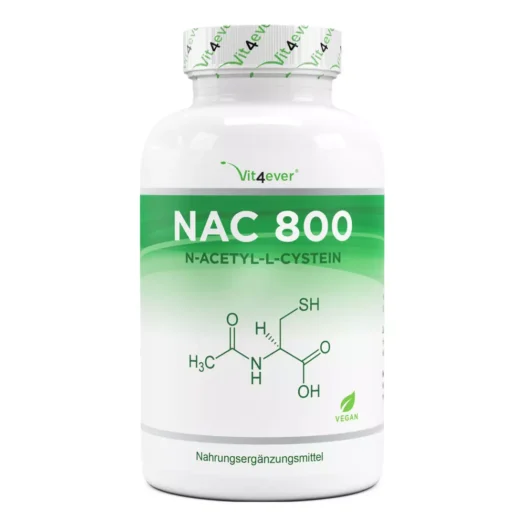 Vit4ever <br>NAC - N-Acetyl L-Cystein 180 Kapseln - verschiedene Varianten