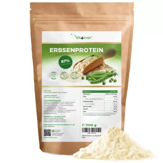 Vit4ever <br>Erbsenprotein - 1100 g