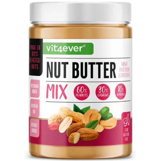 Vit4ever <br>Nussbutter Mix - Erdnuss+Cashew+Mandel - 1000 g