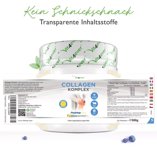 Vit4ever <br>Kollagen Komplex - 500 g - Image 3