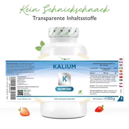 Vit4ever <br>Kalium - 240 Kapseln – Image 2