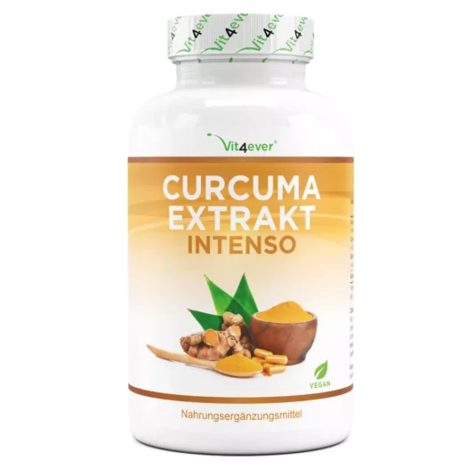 Vit4ever <br>Curcuma Extrakt Intenso - 180 Kapseln