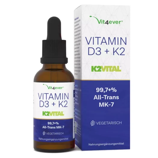 Vit4ever <br>Vitamin D3 + K2 Tropfen - 50 ml