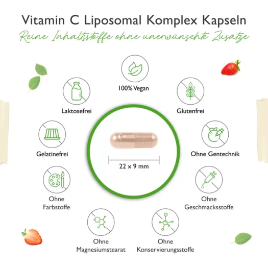 Vit4ever <br>Vitamin C Liposomal Komplex - 240 Kapseln - Imagen 3