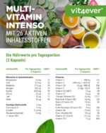 Vit4ever Premium Multivitamin Intenso – 365 Kapseln