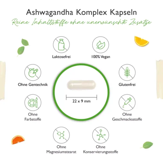 Vit4ever <br>Ashwagandha KSM-66 Komplex - 180 Kapseln - Image 4