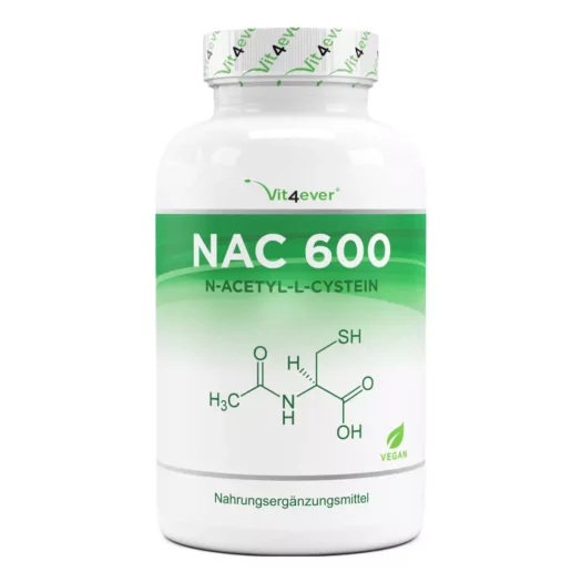 Vit4ever <br>NAC 800 - N-acetil L-cisteína - 240 cápsulas