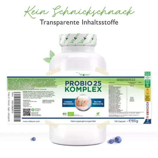 Vit4ever <br>Probio 25 Komplex - 180 Kapseln - Image 3