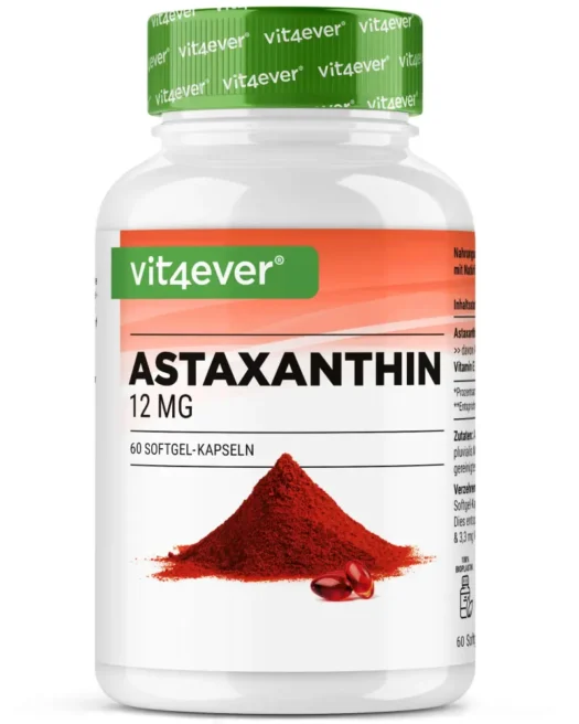 Vit4ever <br>Astaxanthin - 60 Kapseln
