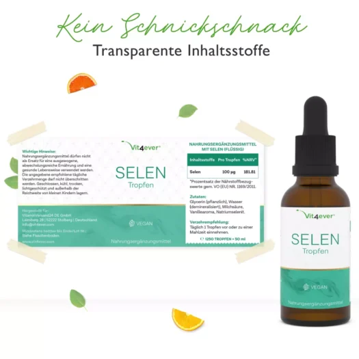 Vit4ever <br>Selen Tropfen - 50 ml – Image 2