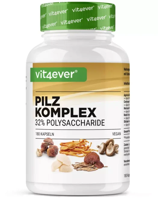 Vit4ever <br>Pilz Komplex - 180 Kapseln