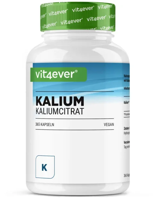 Vit4ever <br>Kalium - 365 Kapseln