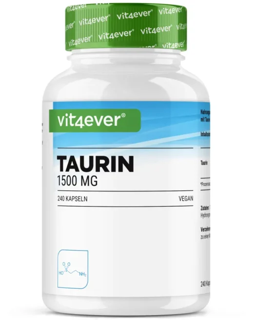 Vit4ever <br>Taurin - 240 Kapseln