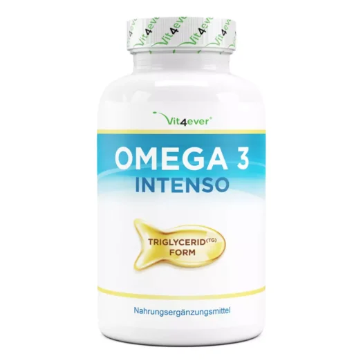 Vit4ever <br>Omega 3 Intenso Fischöl - verschiedene Mengen