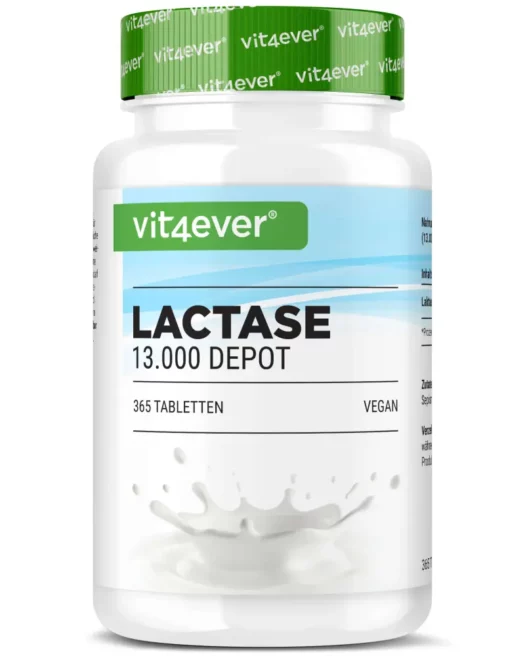 Vit4ever <br>Lactase Depot 13000 - verschillende hoeveelheden