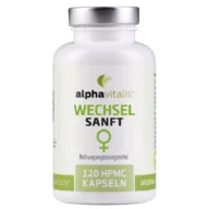 alphavitalis Wechselsanft (Doux à changer) Complexe de substances actives – 120 gélules – face avant