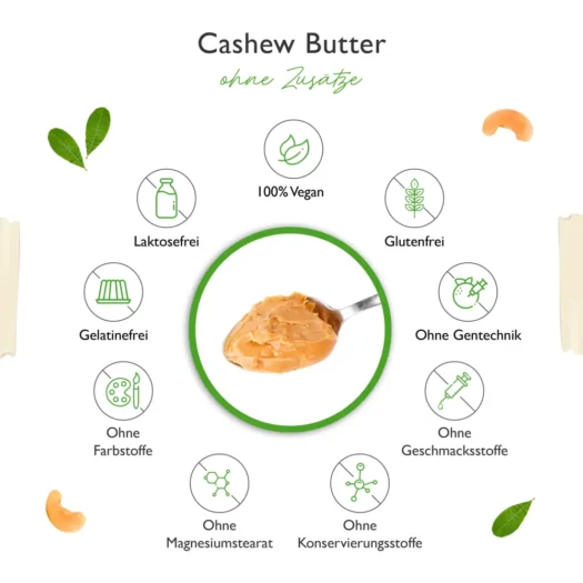 Vit4ever <br>Cashew Butter Smooth - 1000 g - Image 5